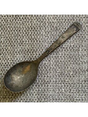Vintage WM A Rogers Oneida Silverplated Teaspoon Art Deco Style